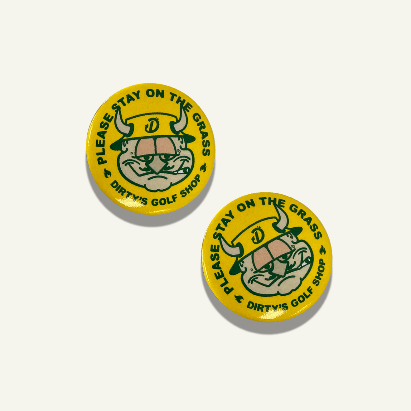 Stay on Grass Button
