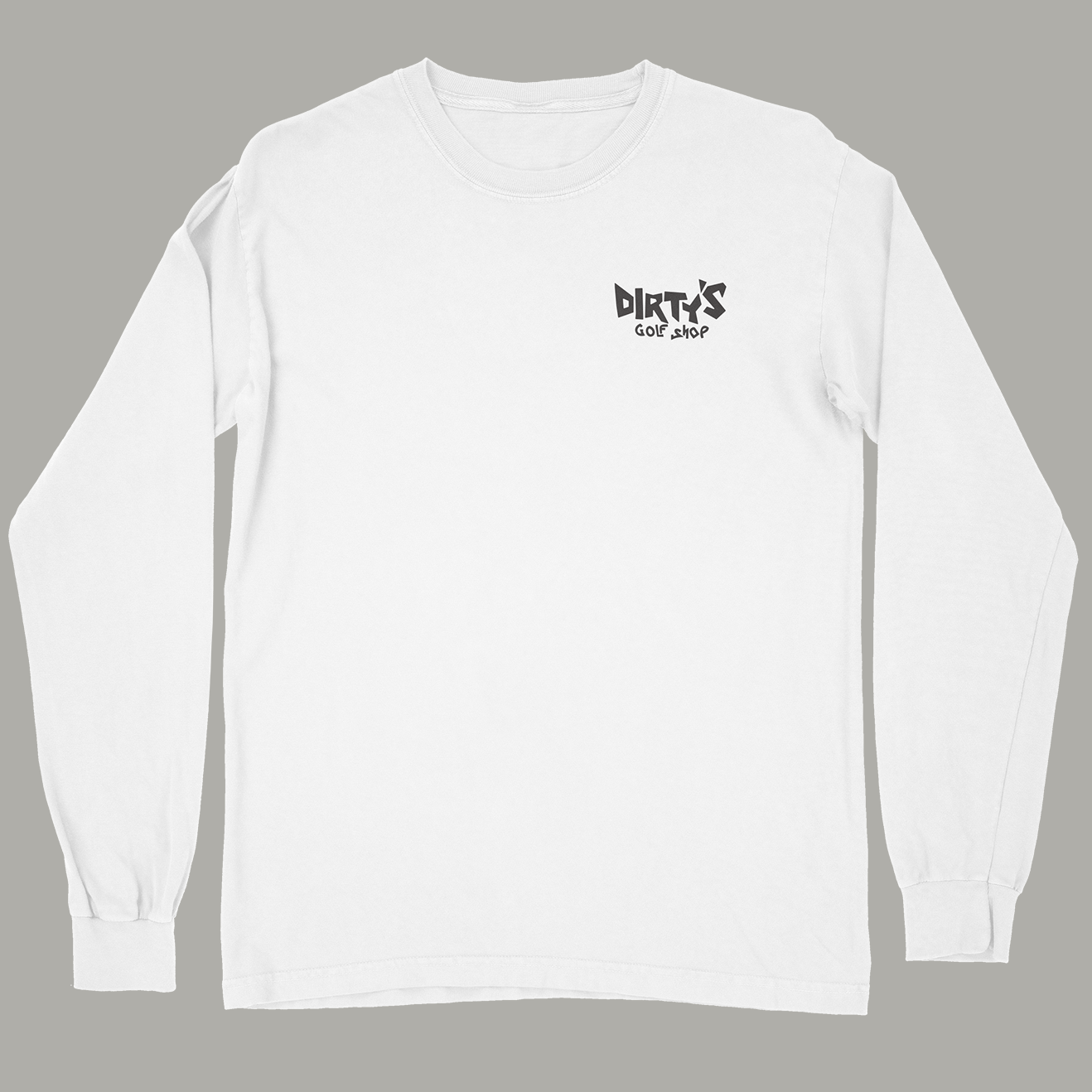 MuscleMan LS Tee White