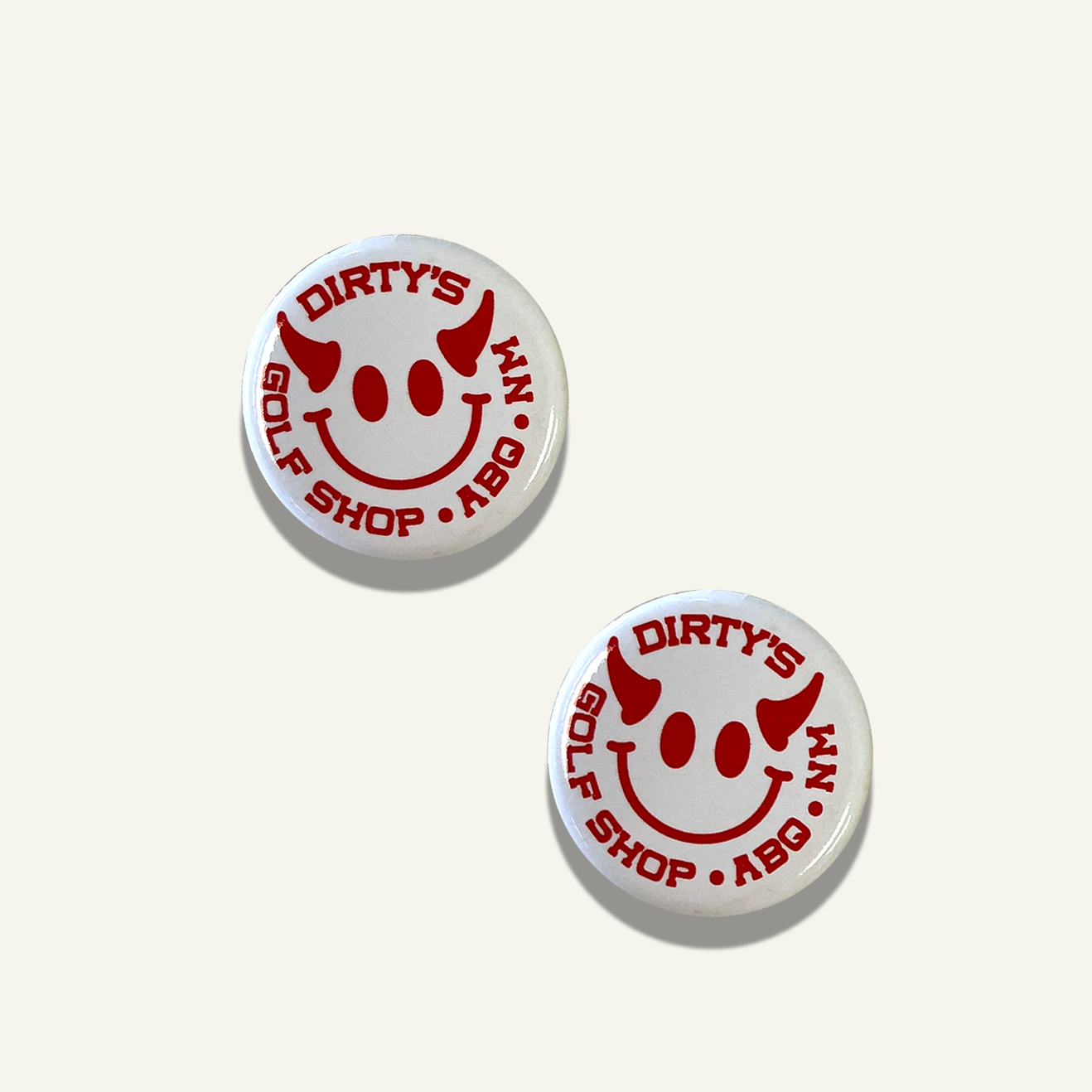 Smiley Devil Button