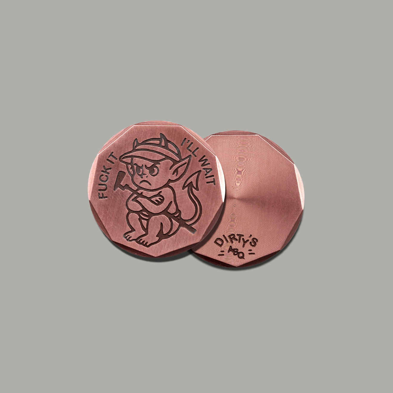 I'll Wait Copper Ball Marker