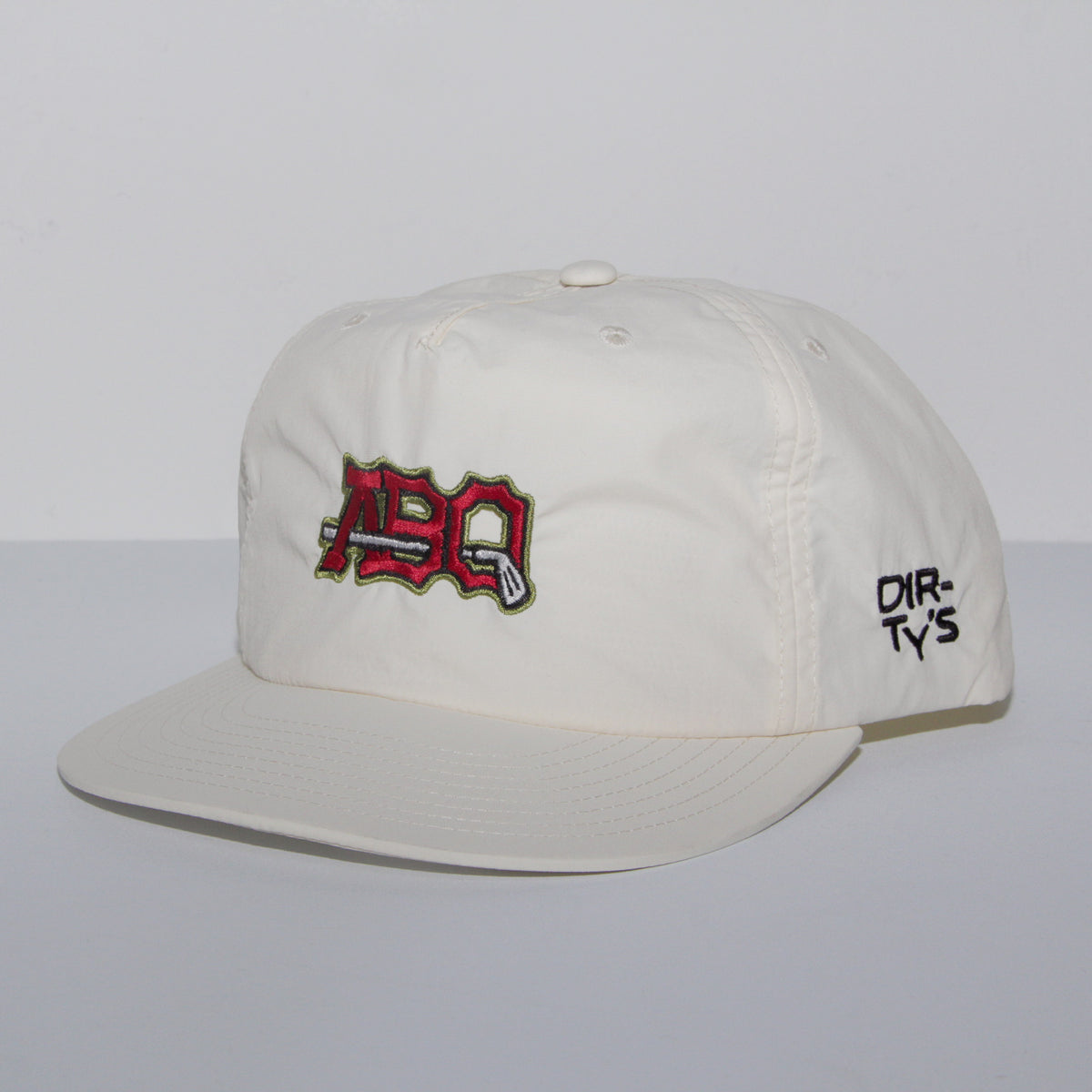 ABQ Monogram Cap - Bone