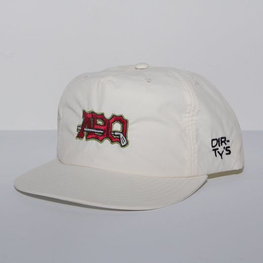 ABQ Monogram Cap - Bone