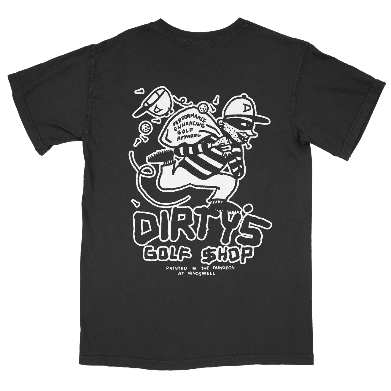 Dirty Burglar Fundraiser Tee by Kingswell