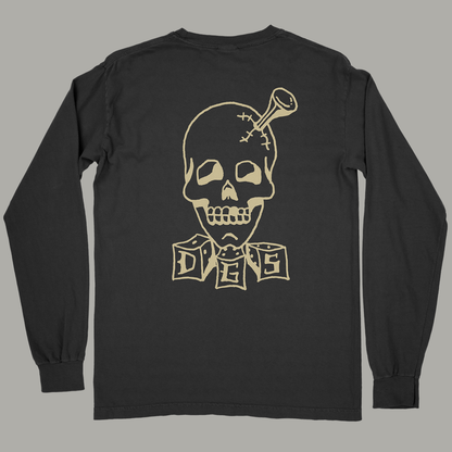 Conte Skull LS Tee Black