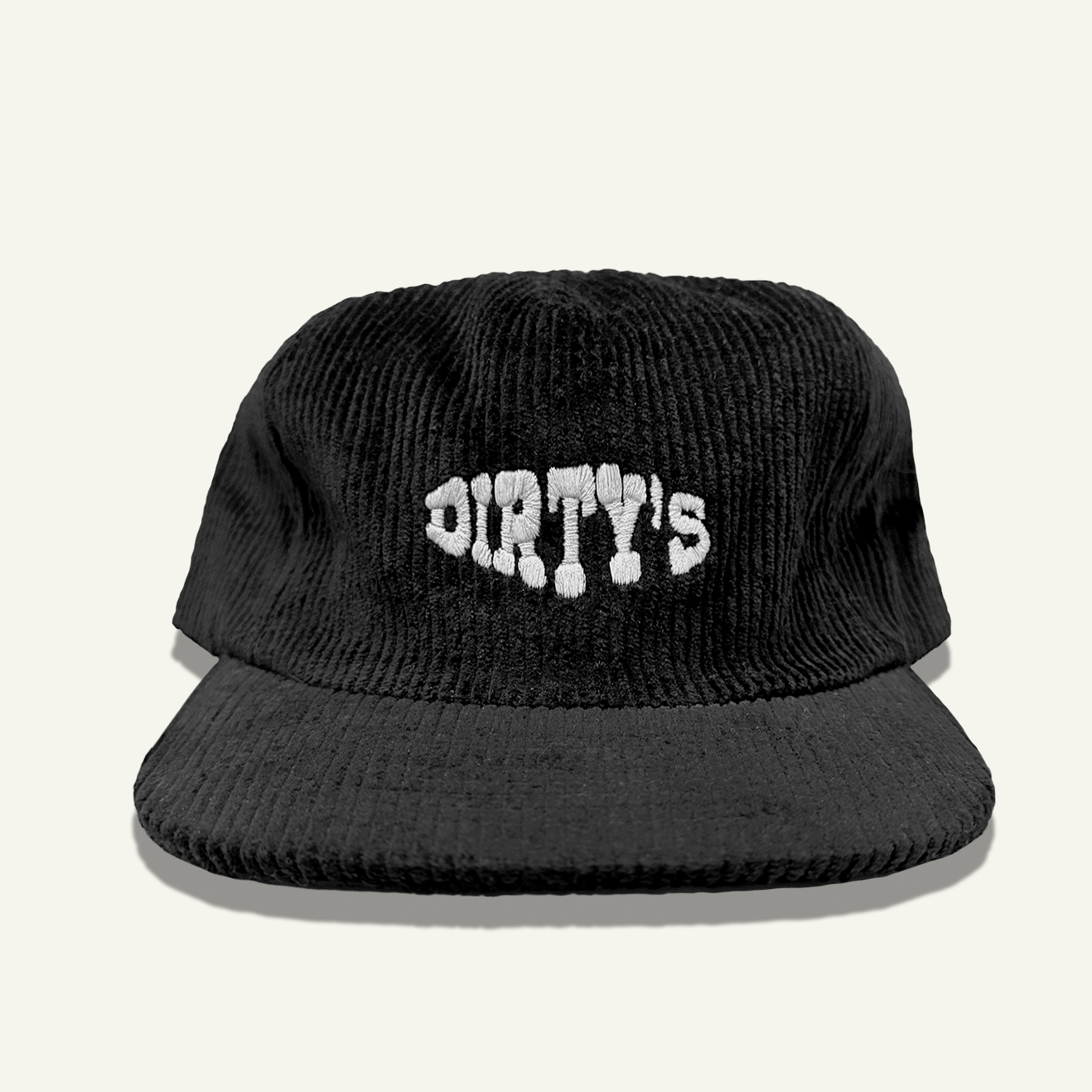 Corduroy Hat Black