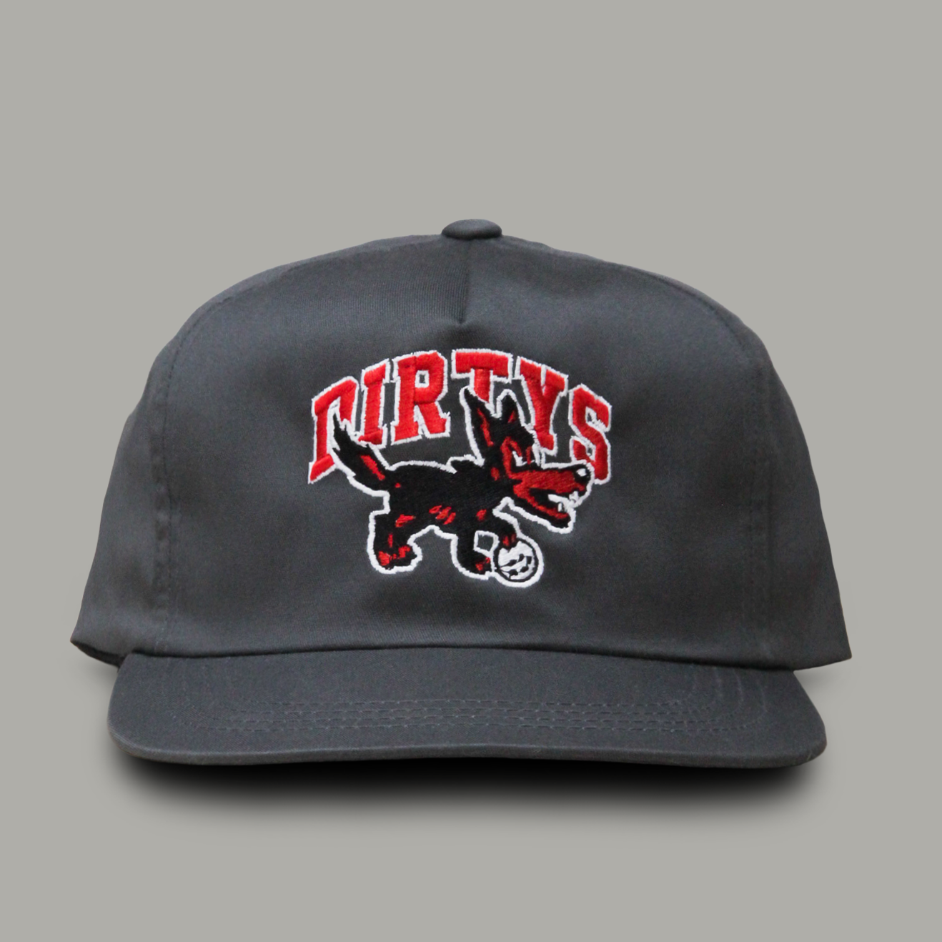 Devil Dog Hat Charcoal