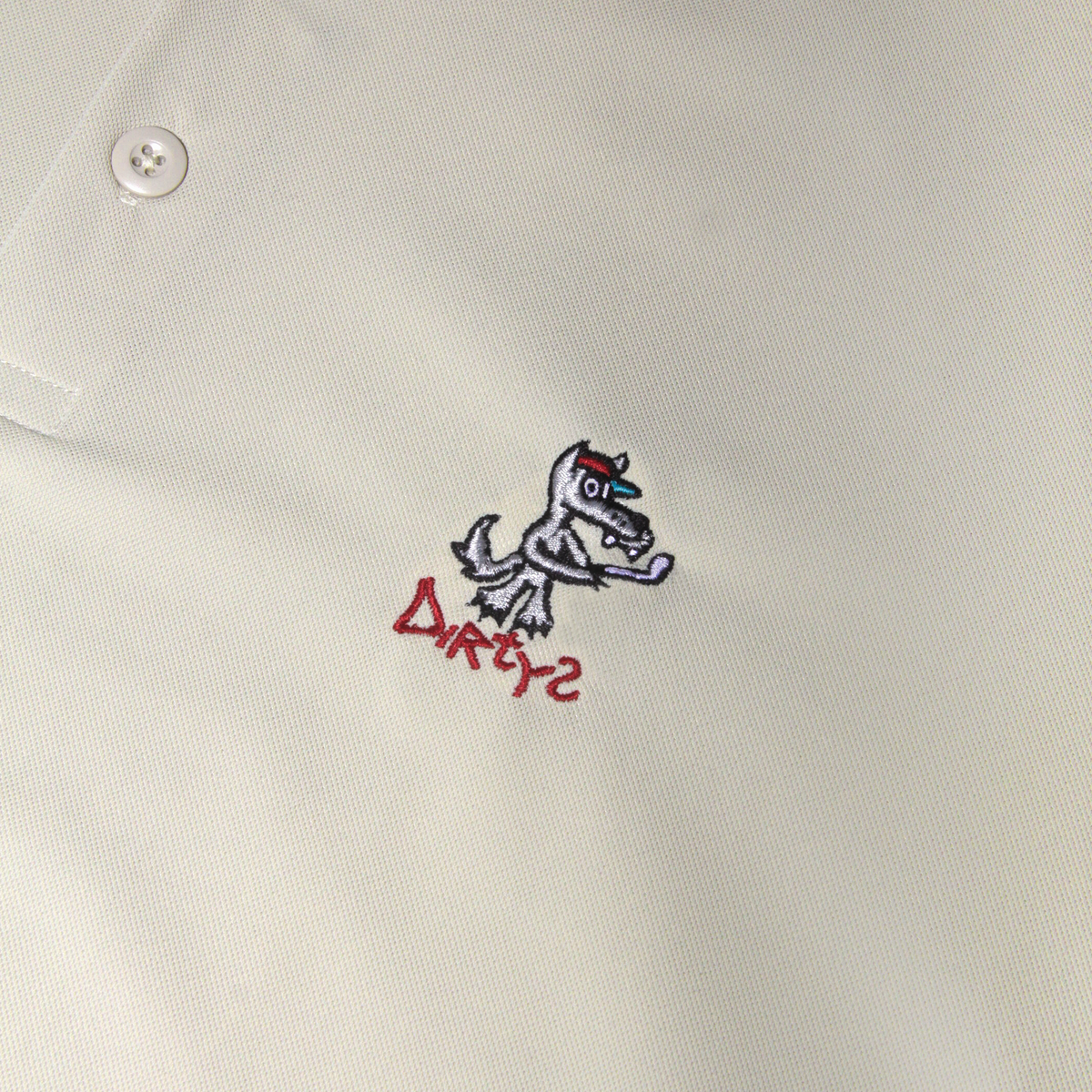 Dirty's x Fresh Golf Piqué Blade Polo - Sand