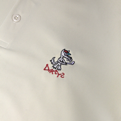 Dirty's x Fresh Golf Piqué Blade Polo - Sand