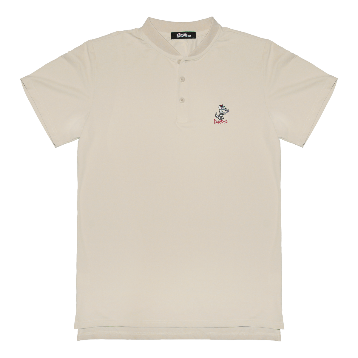 Dirty's x Fresh Golf Piqué Blade Polo - Sand