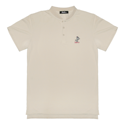 Dirty's x Fresh Golf Piqué Blade Polo - Sand