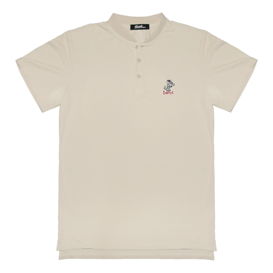 Dirty's x Fresh Golf Piqué Blade Polo - Sand