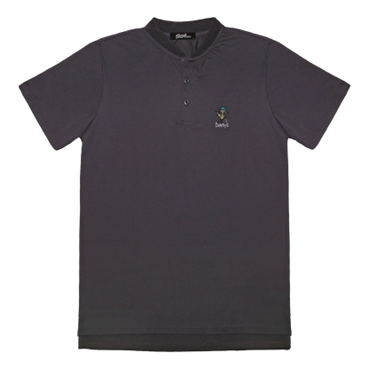 Dirty's x Fresh Golf Piqué Blade Polo - Soot