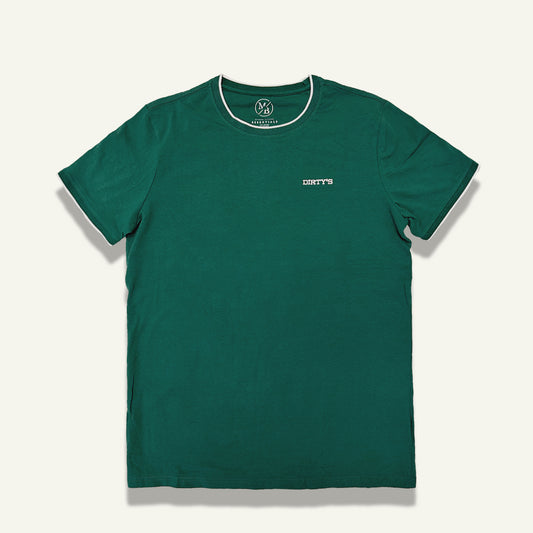 Trimmed Tee - Forest