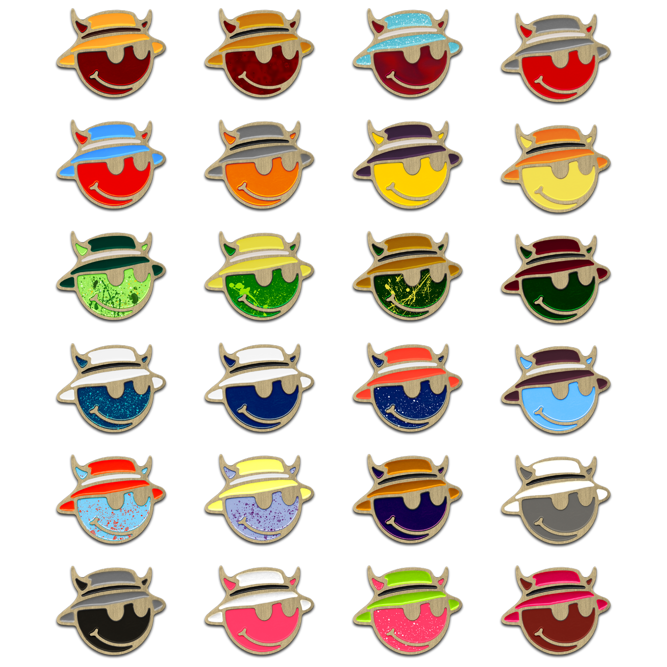 Happy Devil Mystery Markers