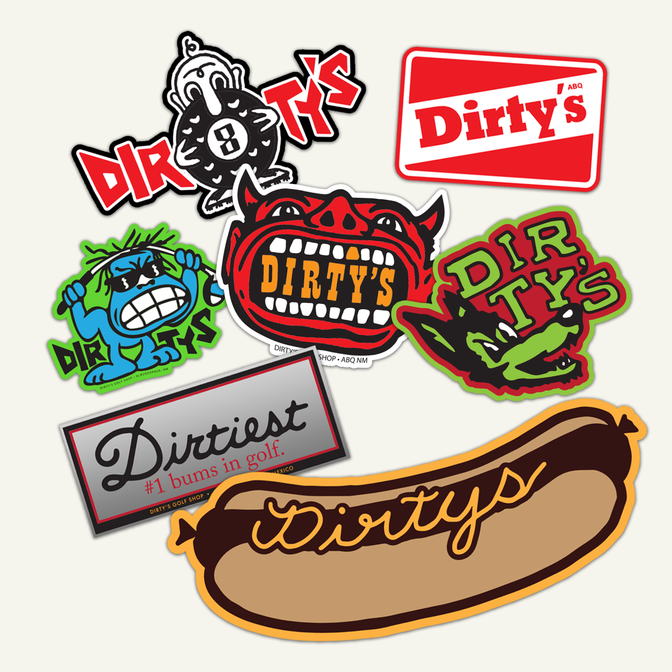 Dirty's Sticker Pack